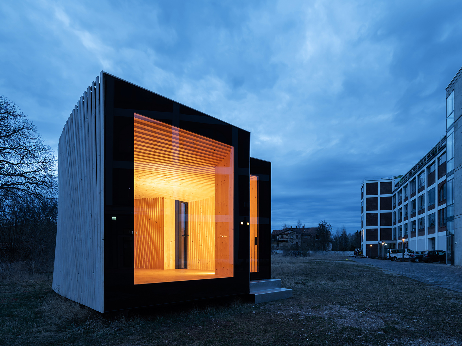 12.03.2019 Apolda: timber prototype der Internationalen Bauausstellung Thüringen IBA. Foto: Thomas Müller