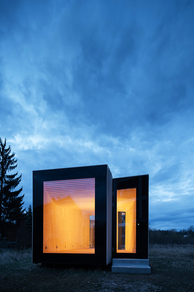 12.03.2019 Apolda: timber prototype der Internationalen Bauausstellung Thüringen IBA. Foto: Thomas Müller