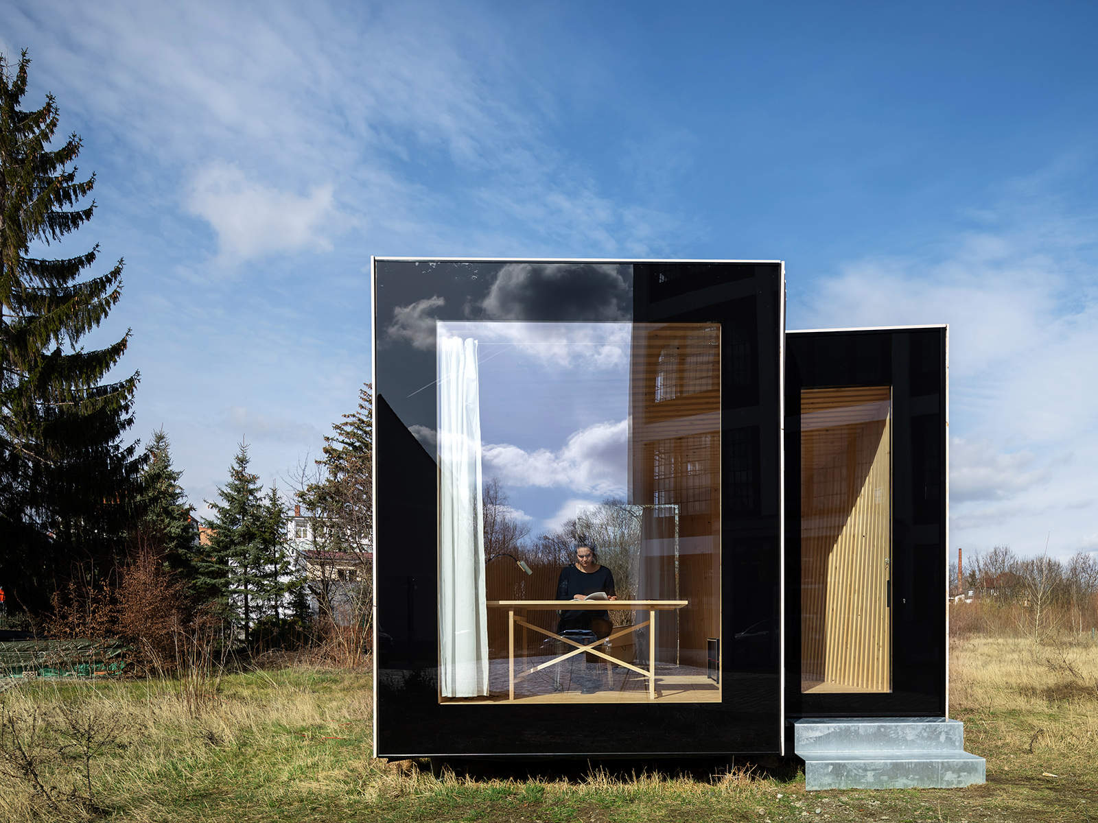 12.03.2019 Apolda: timber prototype der Internationalen Bauausstellung Thüringen IBA. Foto: Thomas Müller