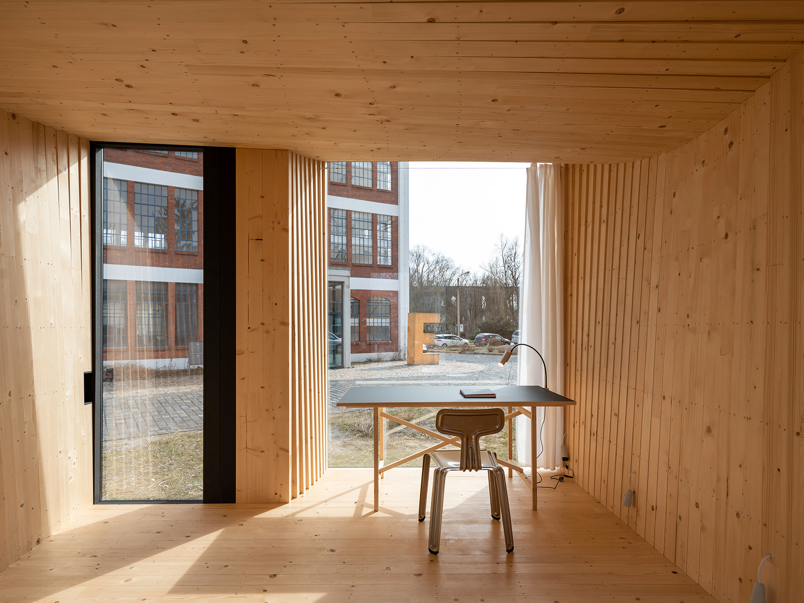 12.03.2019 Apolda: timber prototype der Internationalen Bauausstellung Thüringen IBA. Foto: Thomas Müller